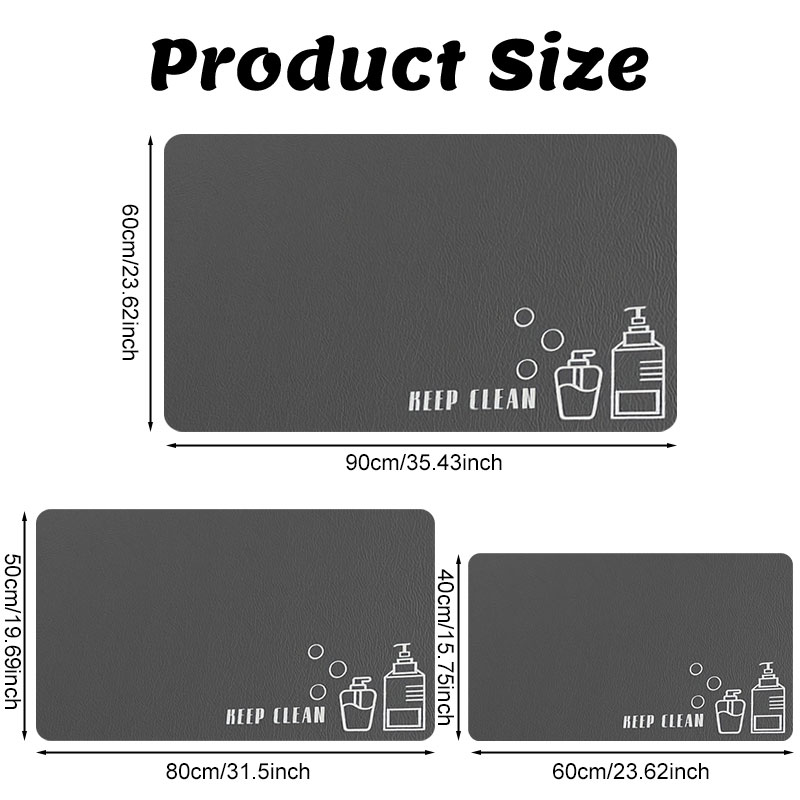 珪藻土バスマット浴室吸収性滑り止めフロアマットフットカーペッ - Bamboo Bath Mat のレビューと価格