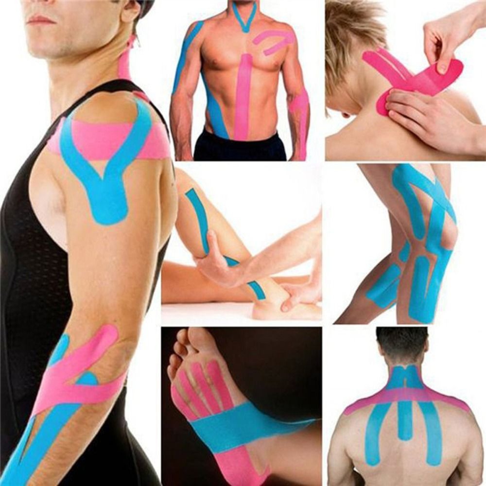 高品質コットン製スポーツテープ、プレカット弾性筋肉固定パッチ - Sports Taping Precut のレビューと価格
