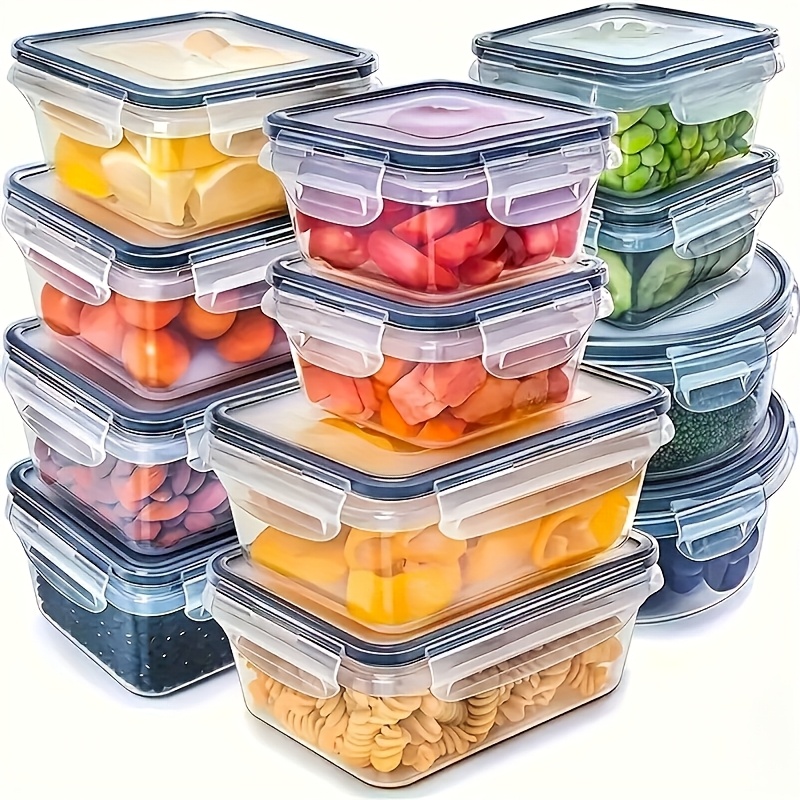 8個セットには、4つの容器と4つの蓋が含まれています。気密食 - Health Wellness Lifestyle のレビューと価格