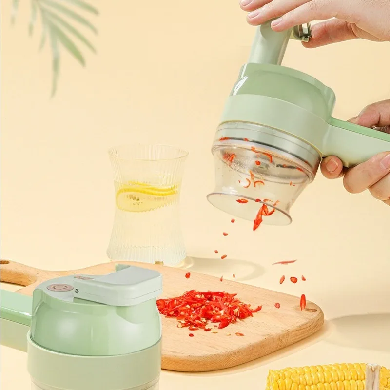 電動野菜スライサー、USB充電式、コードレス、ハンディタイプ - Health Wellness Lifestyle のレビューと価格