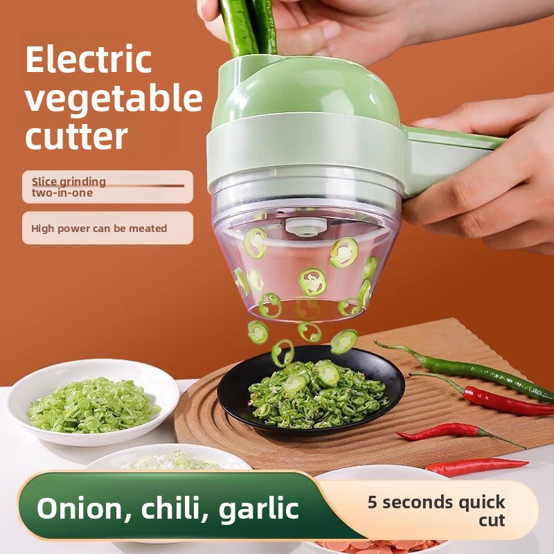 4In1 電気野菜カッターセットハンドヘルドワイヤレス電気ガ - Health Wellness Lifestyle のレビューと価格